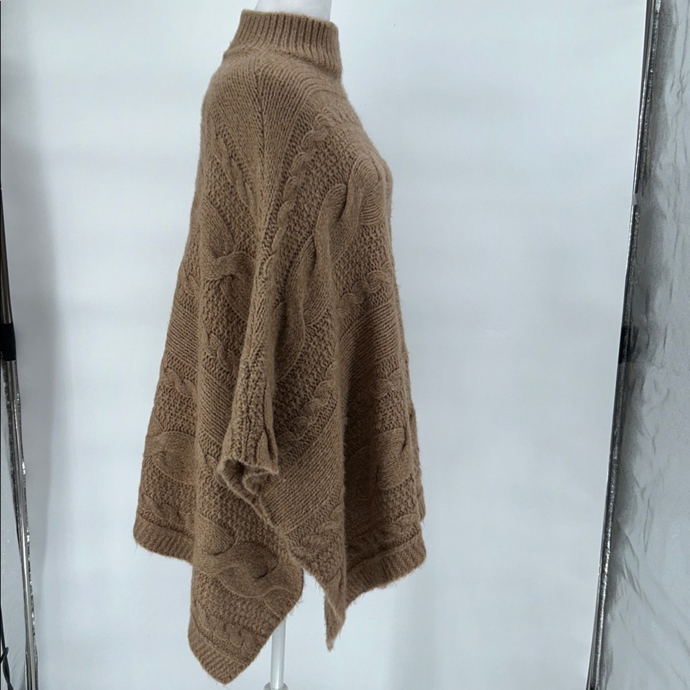 Anthropologie Rosamund -Cable Knit Poncho Sweater Size XS/S - Picture 5 of 10